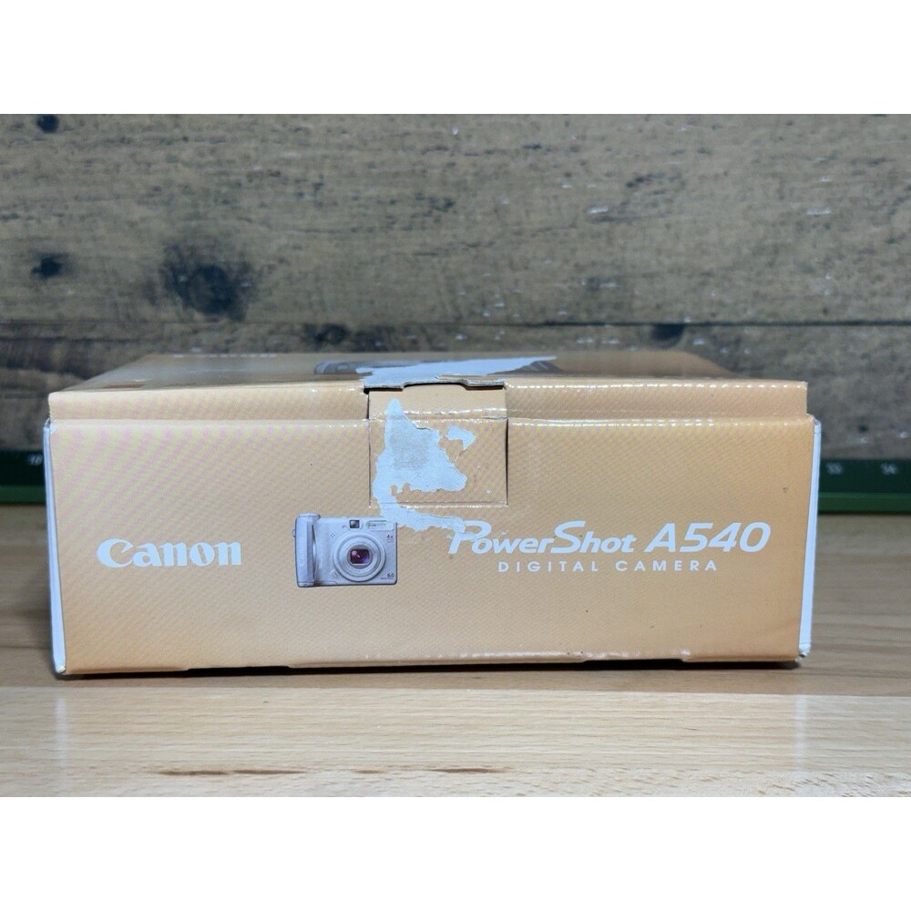 🔥Canon PowerShot A540 6MP Digital Camera 4x Zoom w/ Box SD Card Tested Working - Picture 3 of 16